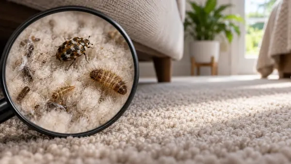 What’s Eating Your Carpet? The Hidden Signs of Carpet Beetles in Perth Homes